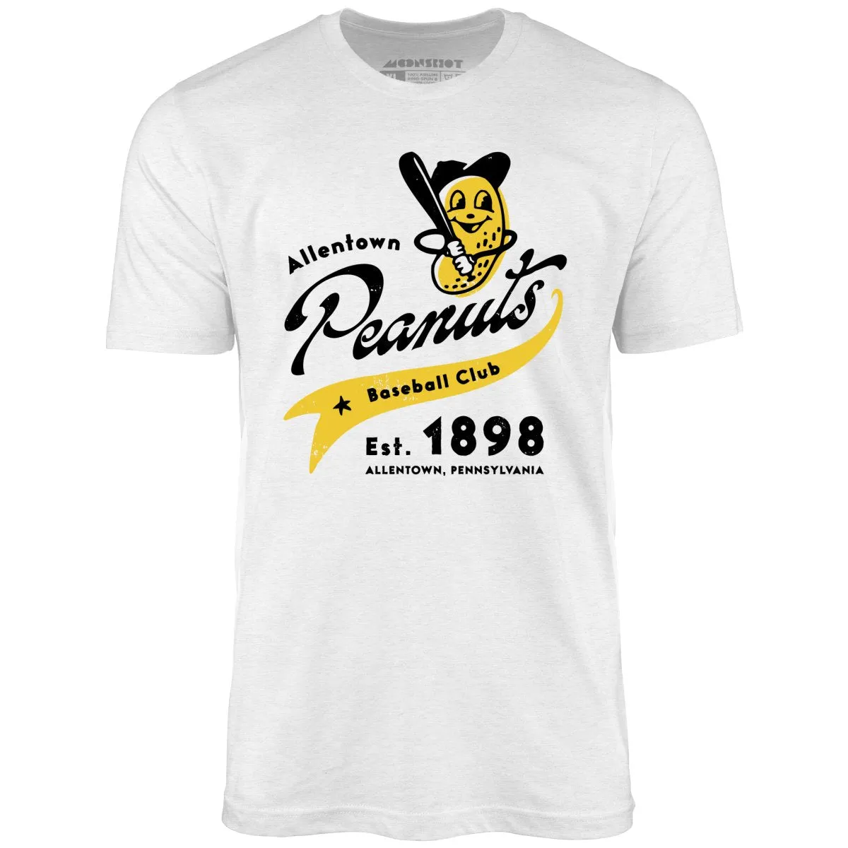 Allentown Peanuts - Pennsylvania - Vintage Defunct Baseball Teams - Unisex T-Shirt