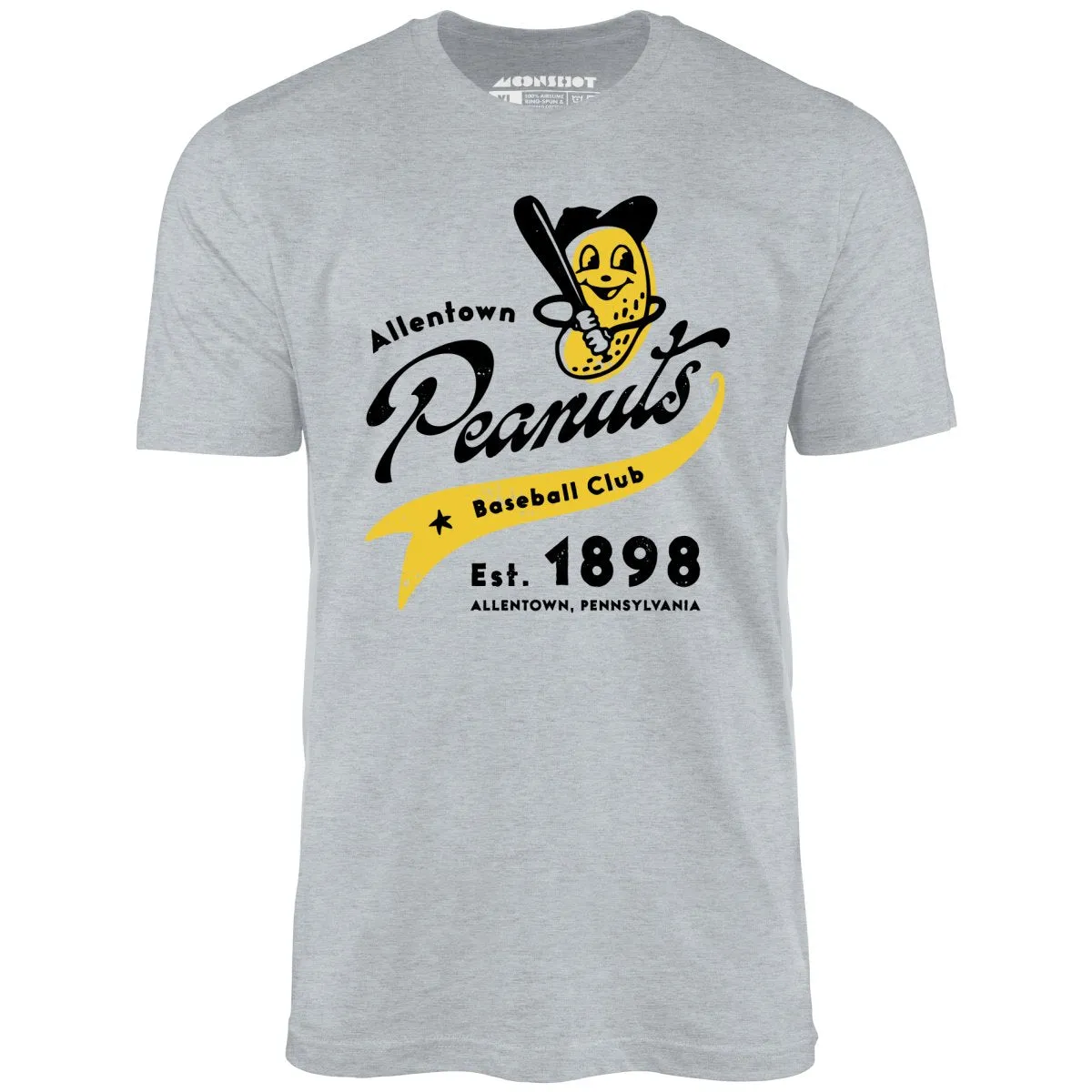 Allentown Peanuts - Pennsylvania - Vintage Defunct Baseball Teams - Unisex T-Shirt