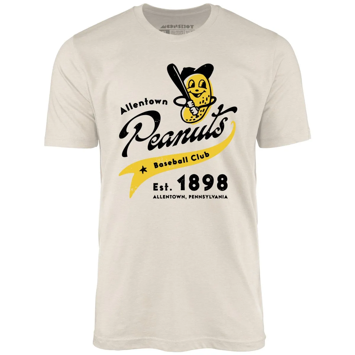 Allentown Peanuts - Pennsylvania - Vintage Defunct Baseball Teams - Unisex T-Shirt