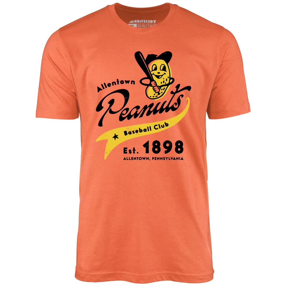 Allentown Peanuts - Pennsylvania - Vintage Defunct Baseball Teams - Unisex T-Shirt