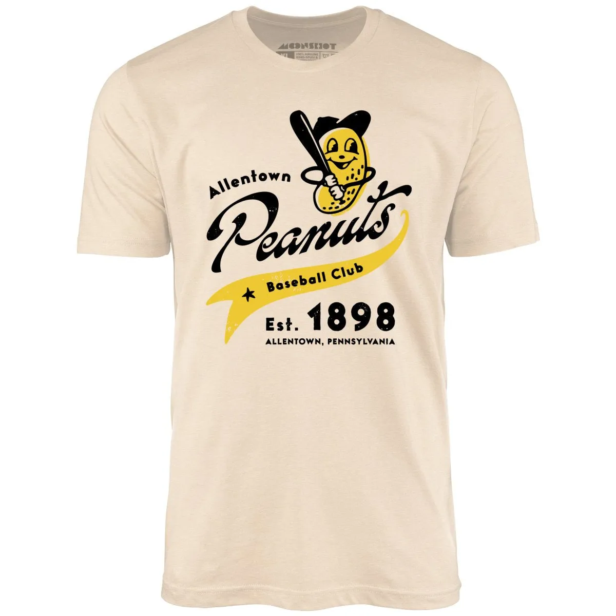 Allentown Peanuts - Pennsylvania - Vintage Defunct Baseball Teams - Unisex T-Shirt