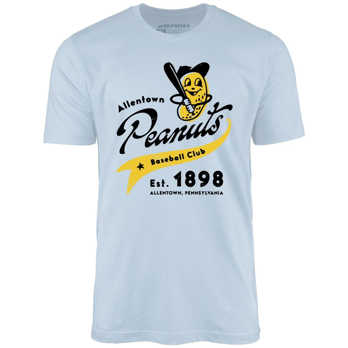 Allentown Peanuts - Pennsylvania - Vintage Defunct Baseball Teams - Unisex T-Shirt