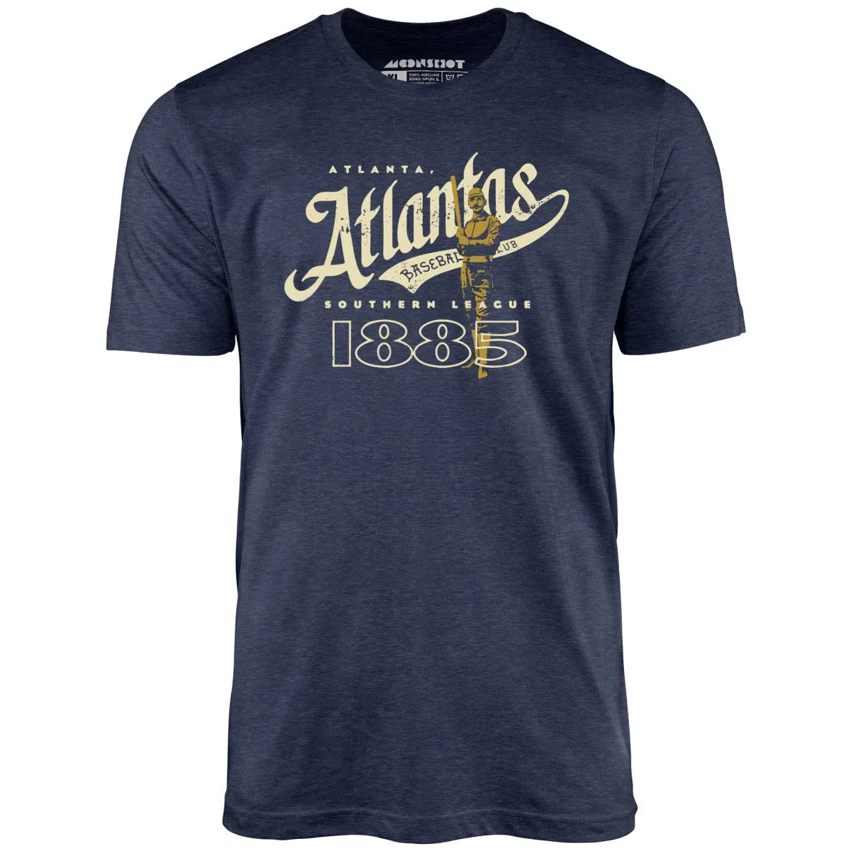 Atlanta Atlantas - Georgia - Vintage Defunct Baseball Teams - Unisex T-Shirt