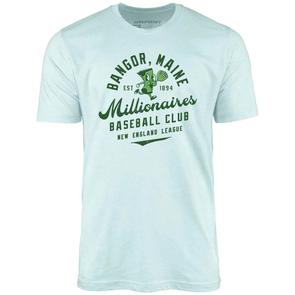 Bangor Millionaires - Maine - Vintage Defunct Baseball Teams - Unisex T-Shirt