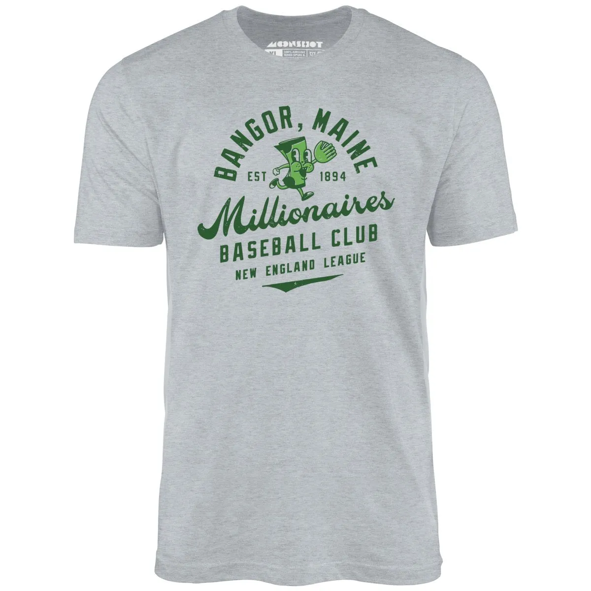 Bangor Millionaires - Maine - Vintage Defunct Baseball Teams - Unisex T-Shirt