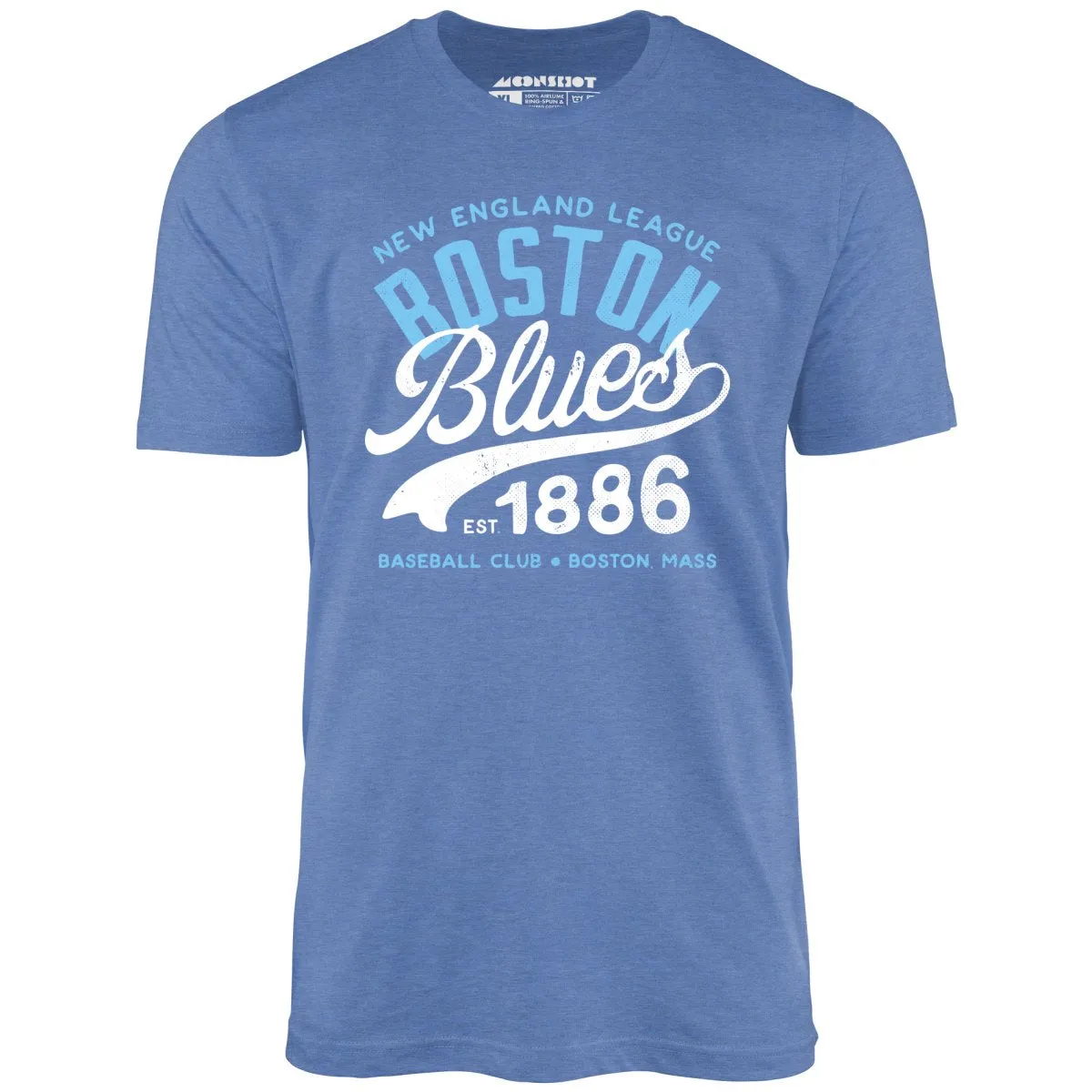 Boston Blues - Massachusetts - Vintage Defunct Baseball Teams - Unisex T-Shirt