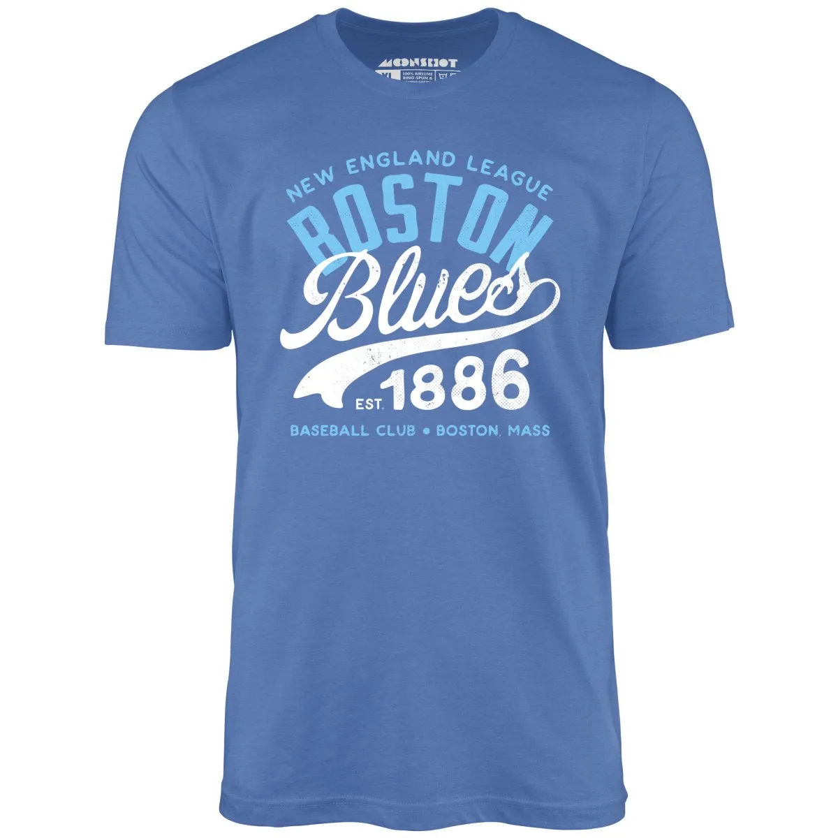 Boston Blues - Massachusetts - Vintage Defunct Baseball Teams - Unisex T-Shirt