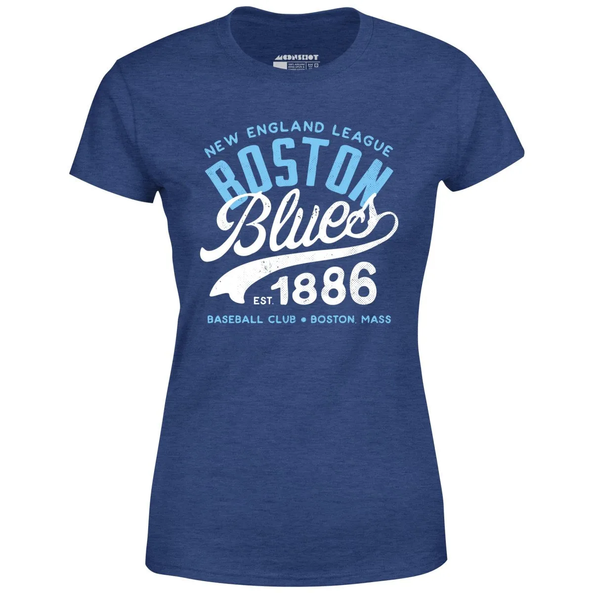 Boston Blues - Massachusetts - Vintage Defunct Baseball Teams - Women's T-Shirt