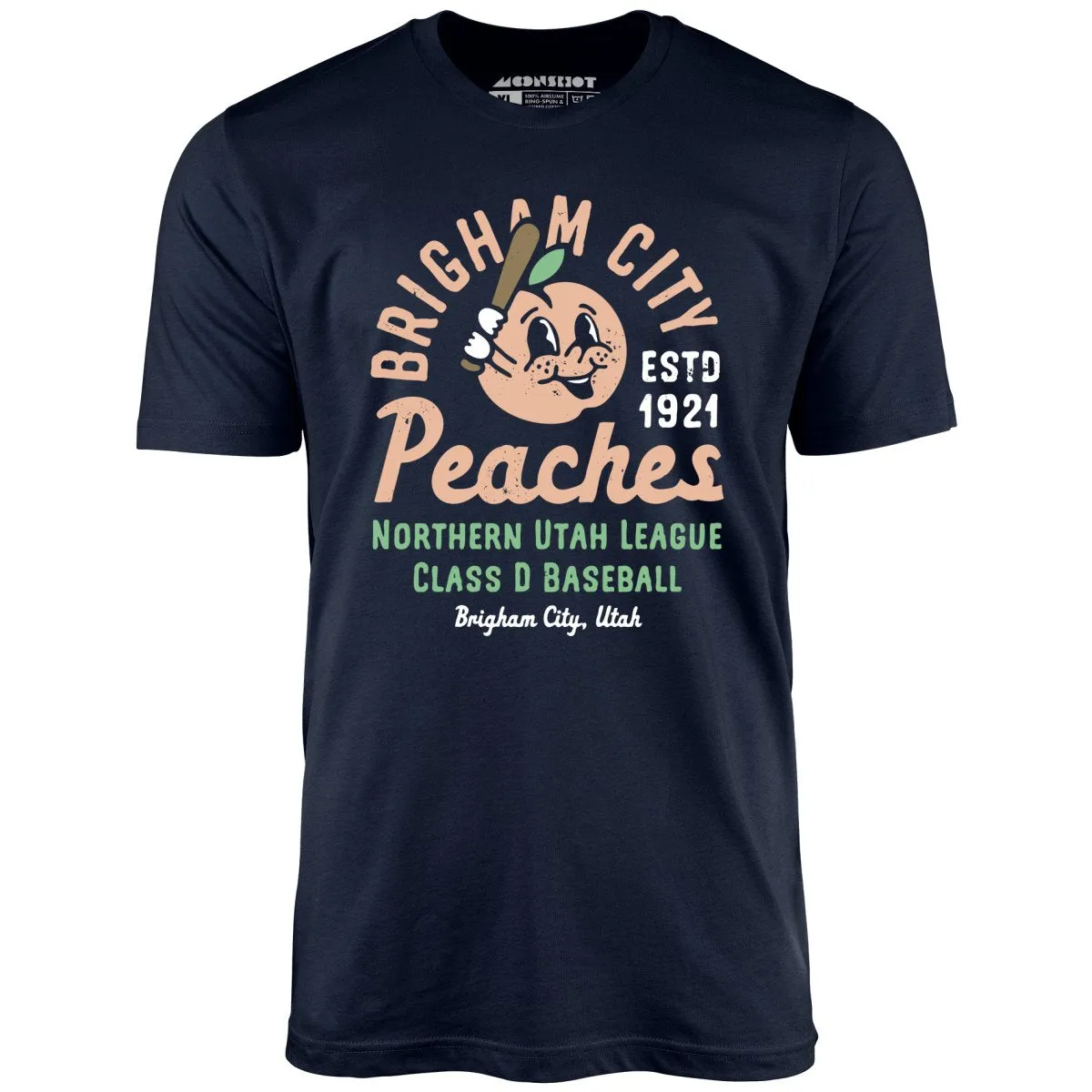 Brigham City Peaches - Utah - Vintage Defunct Baseball Teams - Unisex T-Shirt