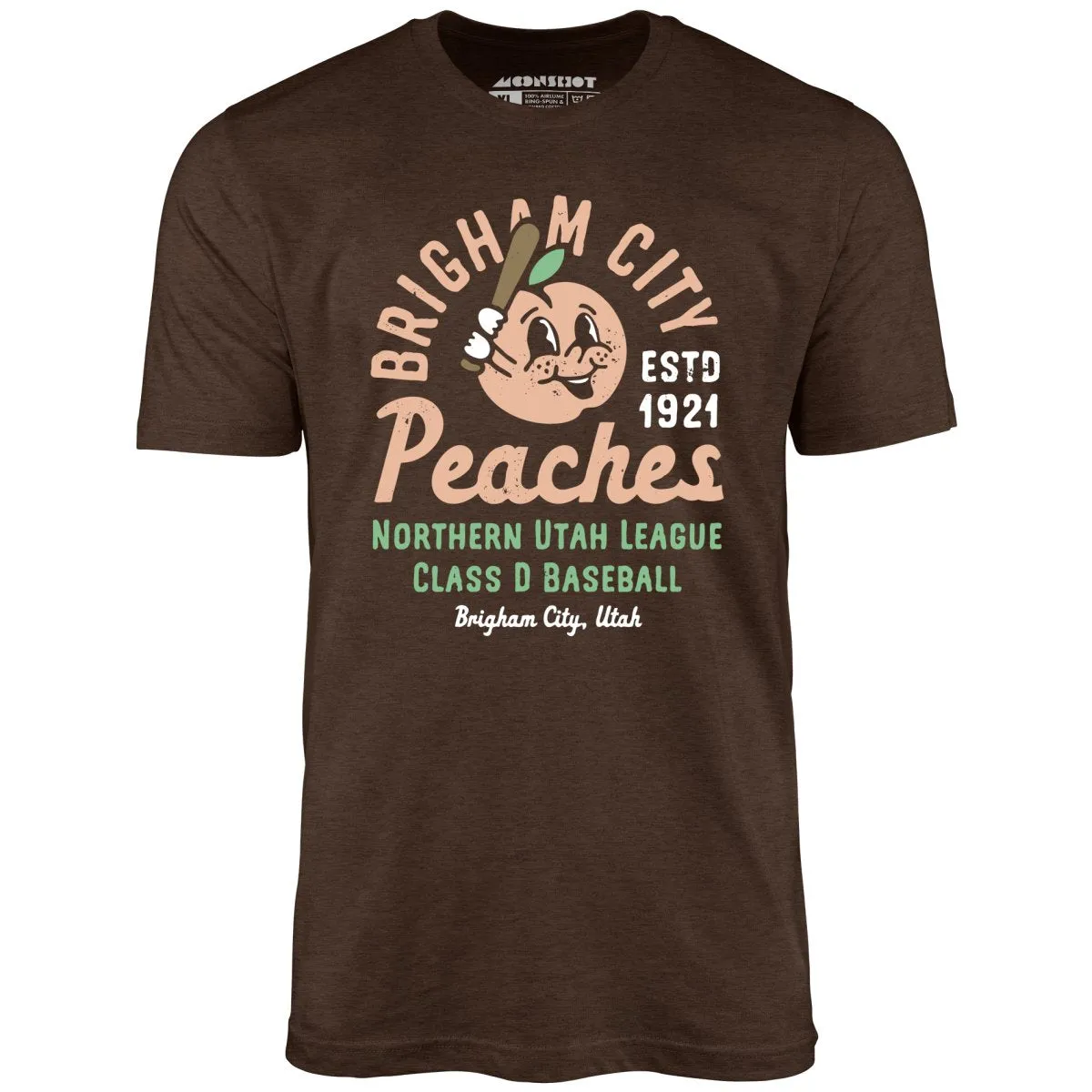 Brigham City Peaches - Utah - Vintage Defunct Baseball Teams - Unisex T-Shirt