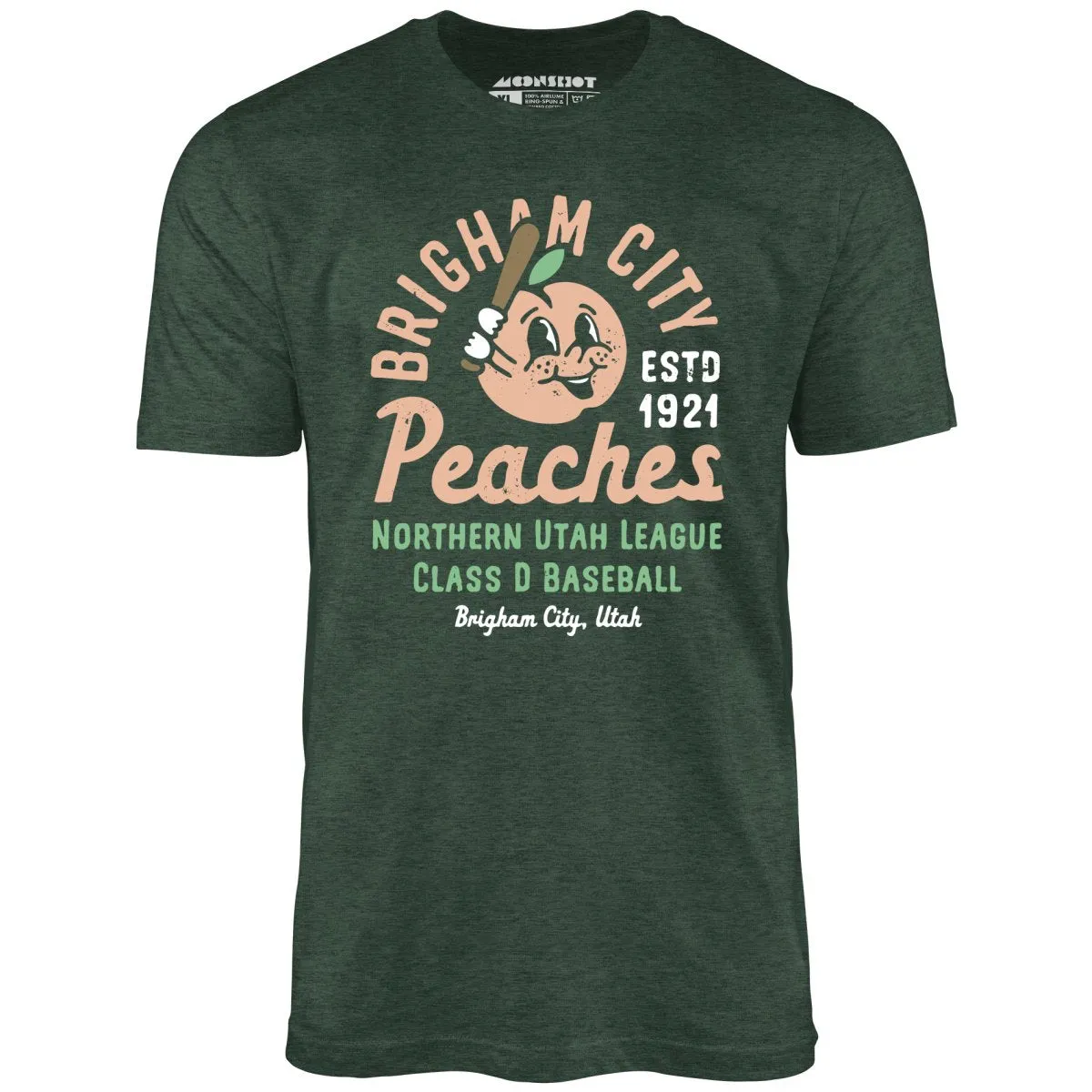 Brigham City Peaches - Utah - Vintage Defunct Baseball Teams - Unisex T-Shirt