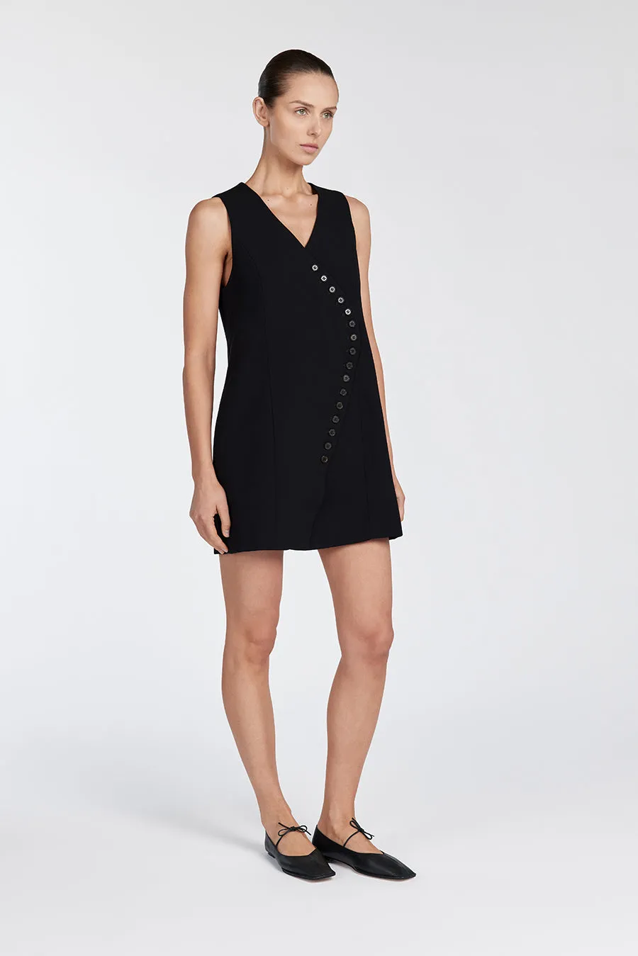 CELINE BLACK SHIFT DRESS