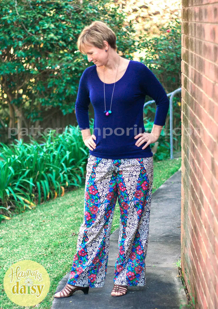 Coco | Wide Leg Pants Sewing Pattern