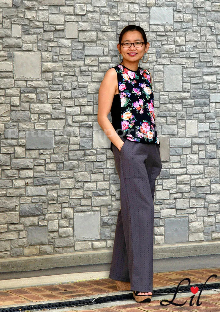 Coco | Wide Leg Pants Sewing Pattern