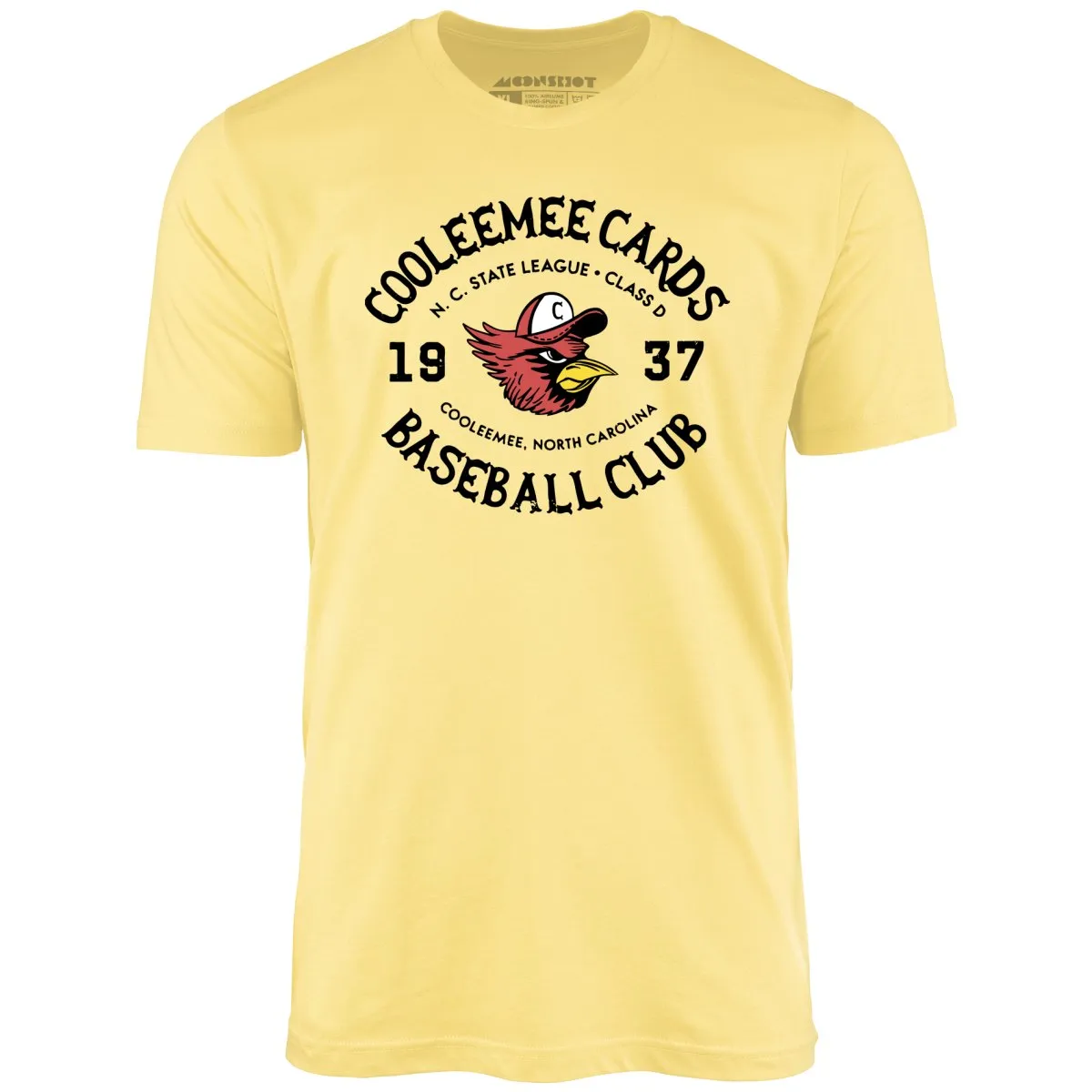 Cooleemee Cards - North Carolina - Vintage Defunct Baseball Teams - Unisex T-Shirt