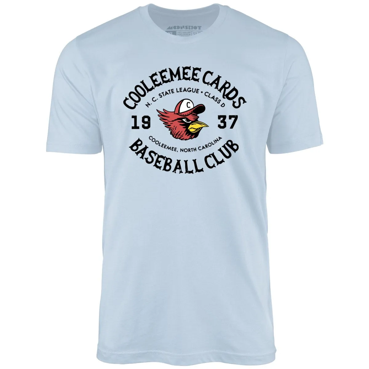 Cooleemee Cards - North Carolina - Vintage Defunct Baseball Teams - Unisex T-Shirt