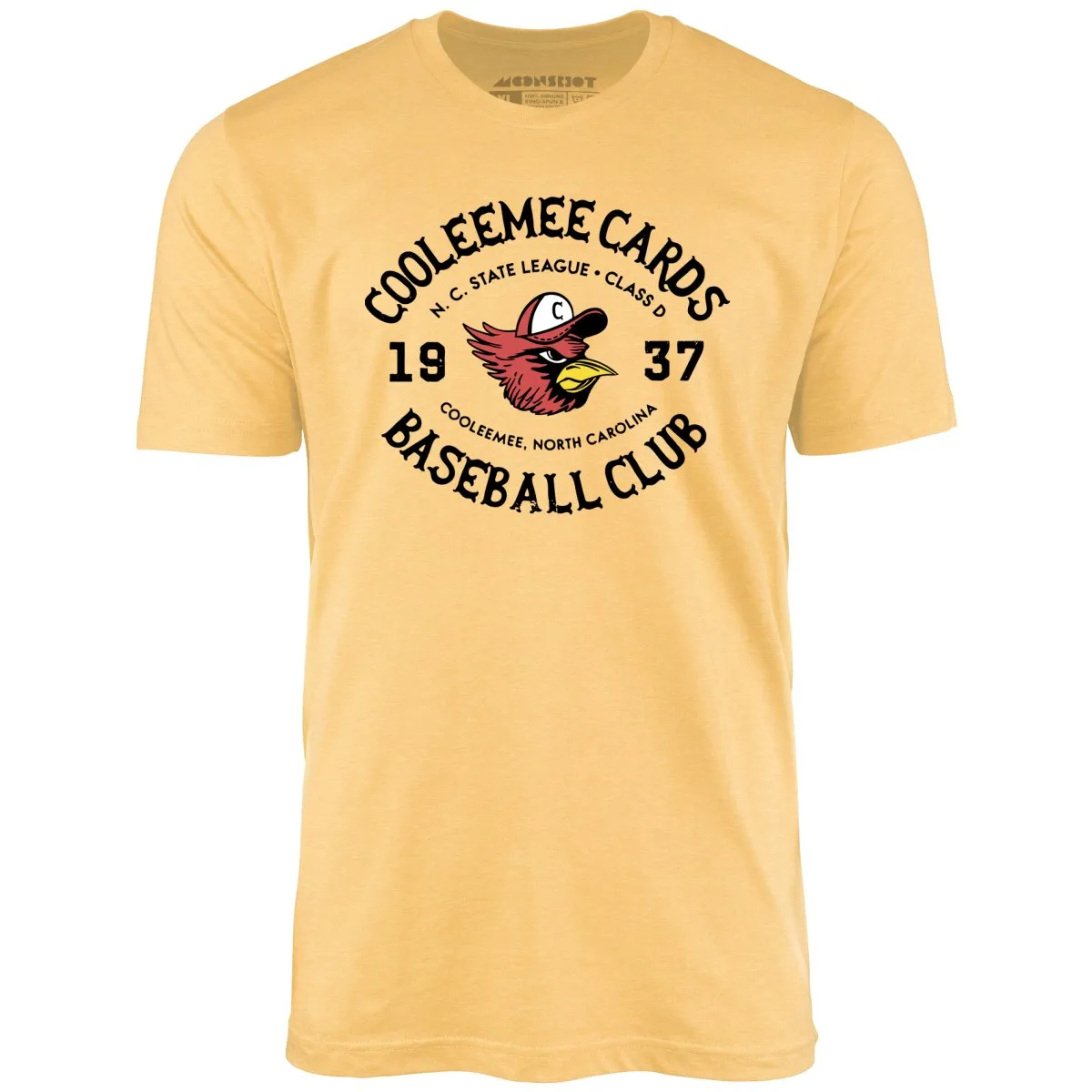 Cooleemee Cards - North Carolina - Vintage Defunct Baseball Teams - Unisex T-Shirt