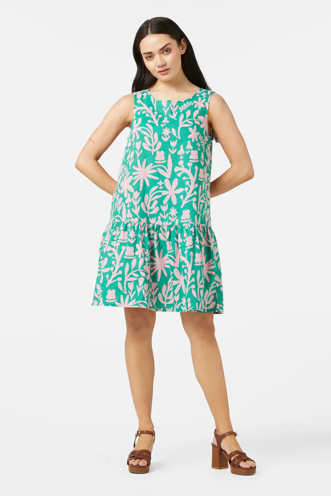 Della Floral Shift Dress