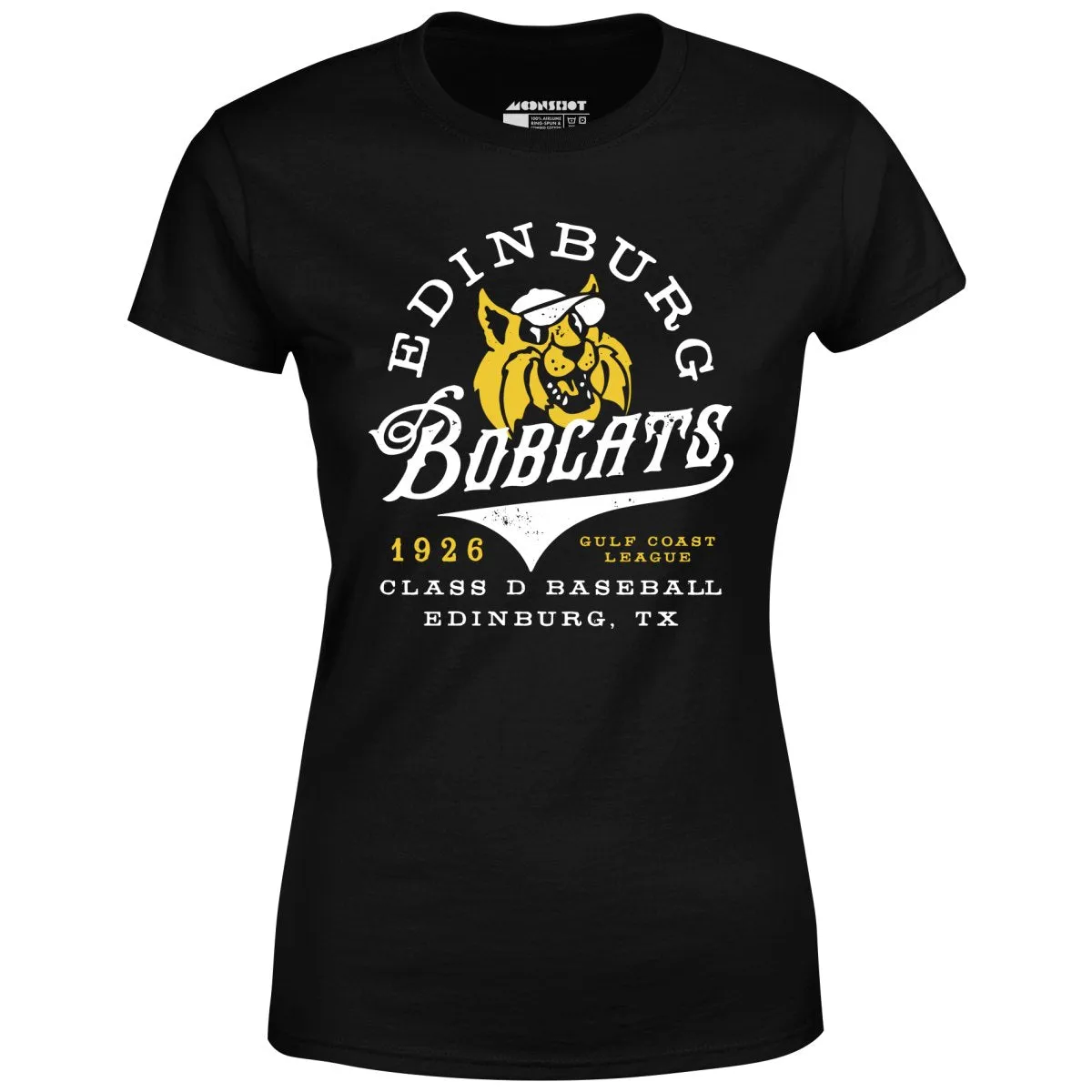 Edinburg Bobcats - Texas - Vintage Defunct Baseball Teams - Women's T-Shirt