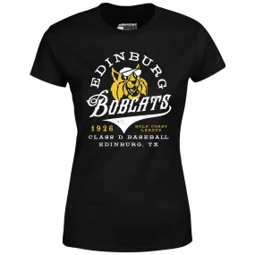 Edinburg Bobcats - Texas - Vintage Defunct Baseball Teams - Women's T-Shirt