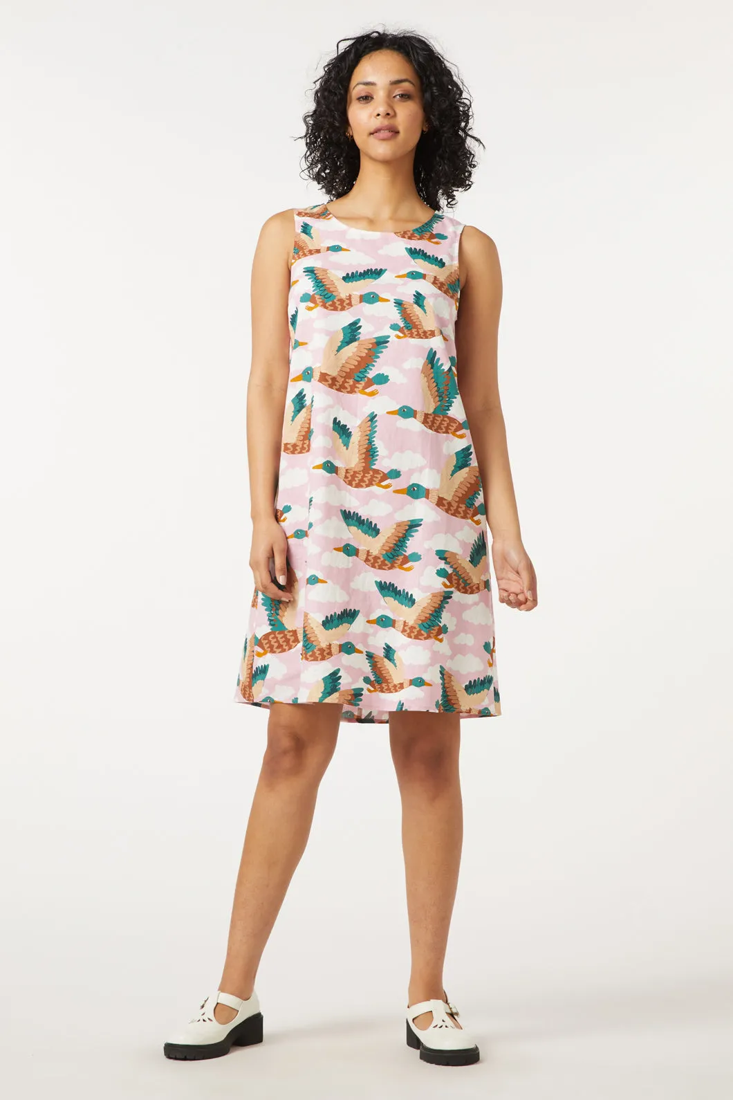 Flying Ducks Shift Dress