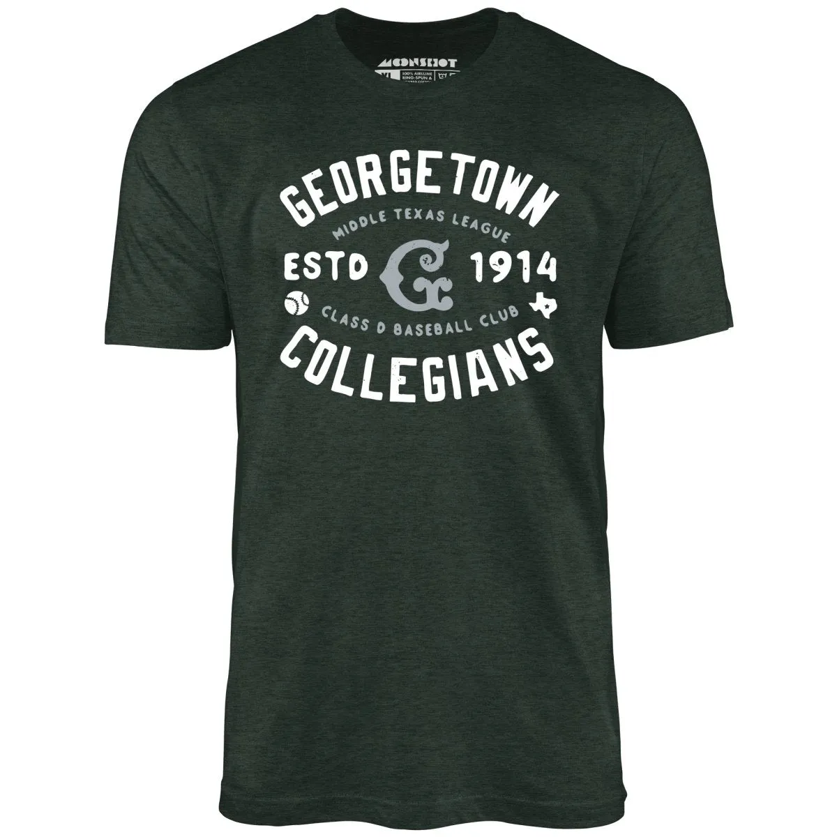 Georgetown Collegians - Texas - Vintage Defunct Baseball Teams - Unisex T-Shirt