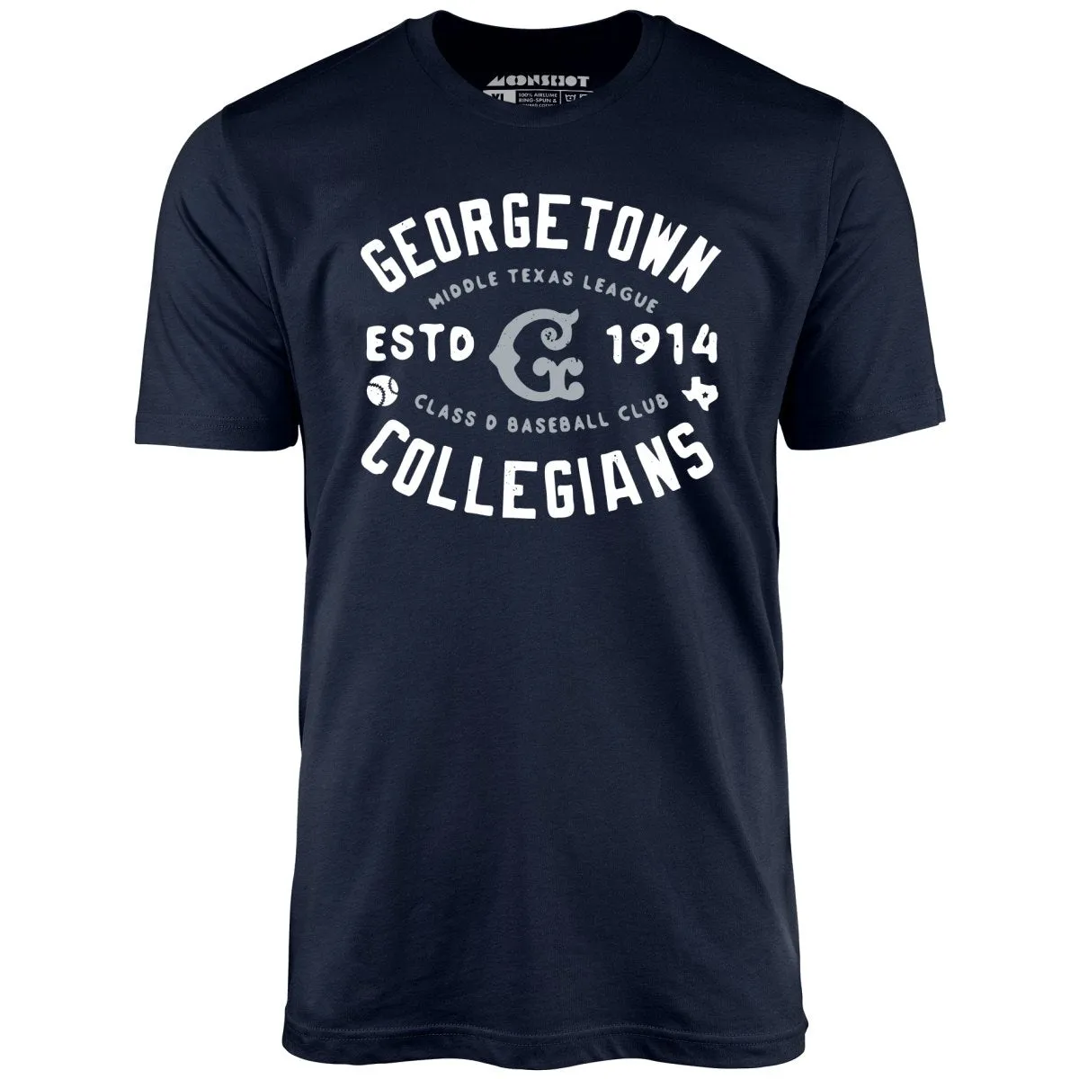 Georgetown Collegians - Texas - Vintage Defunct Baseball Teams - Unisex T-Shirt