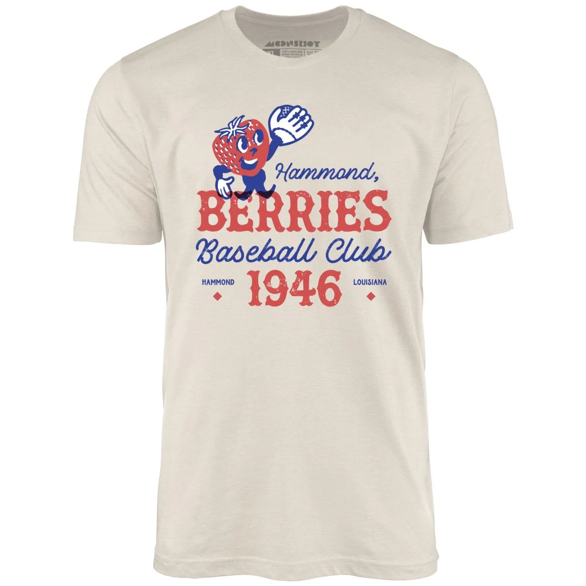 Hammond Berries - Louisiana - Vintage Defunct Baseball Teams - Unisex T-Shirt