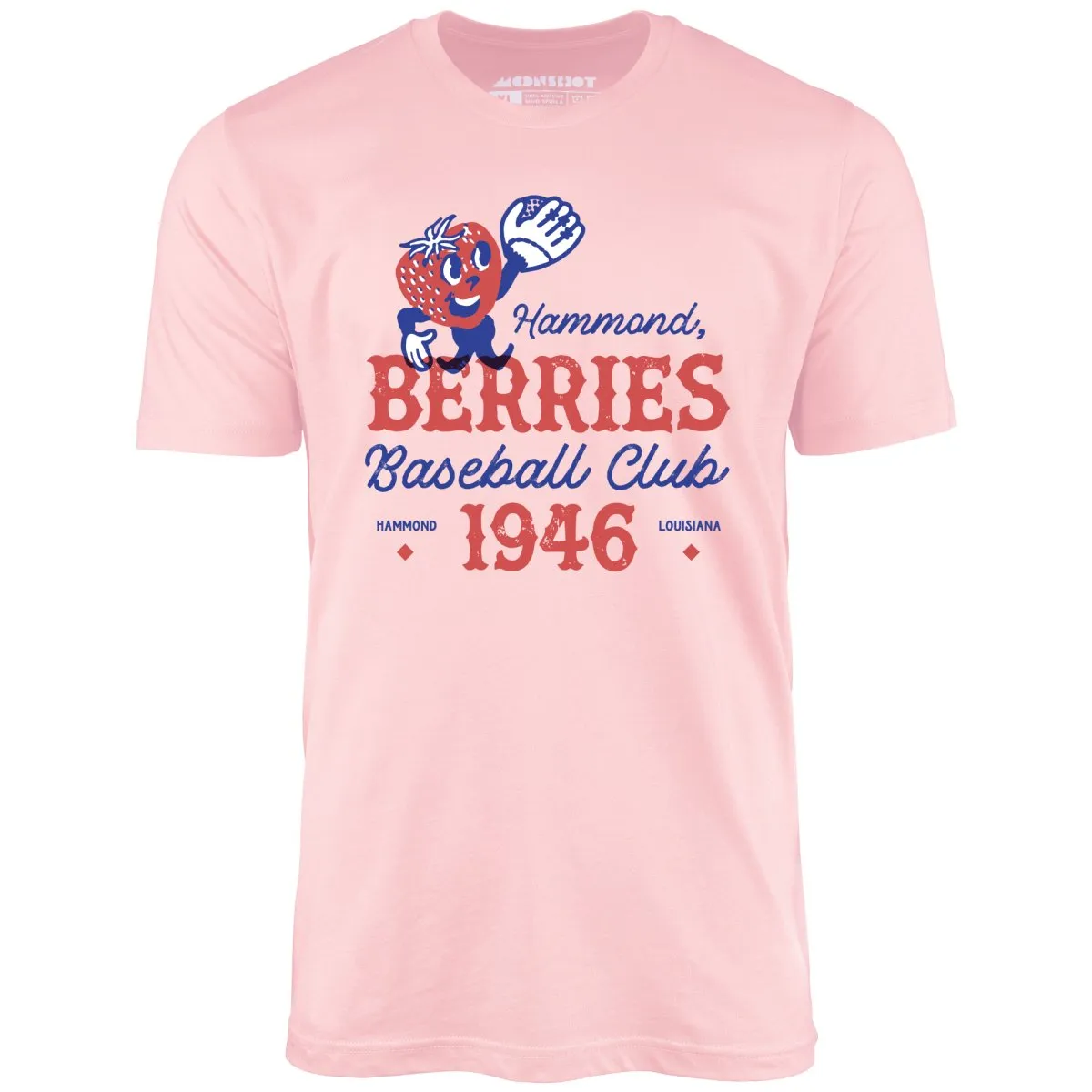 Hammond Berries - Louisiana - Vintage Defunct Baseball Teams - Unisex T-Shirt