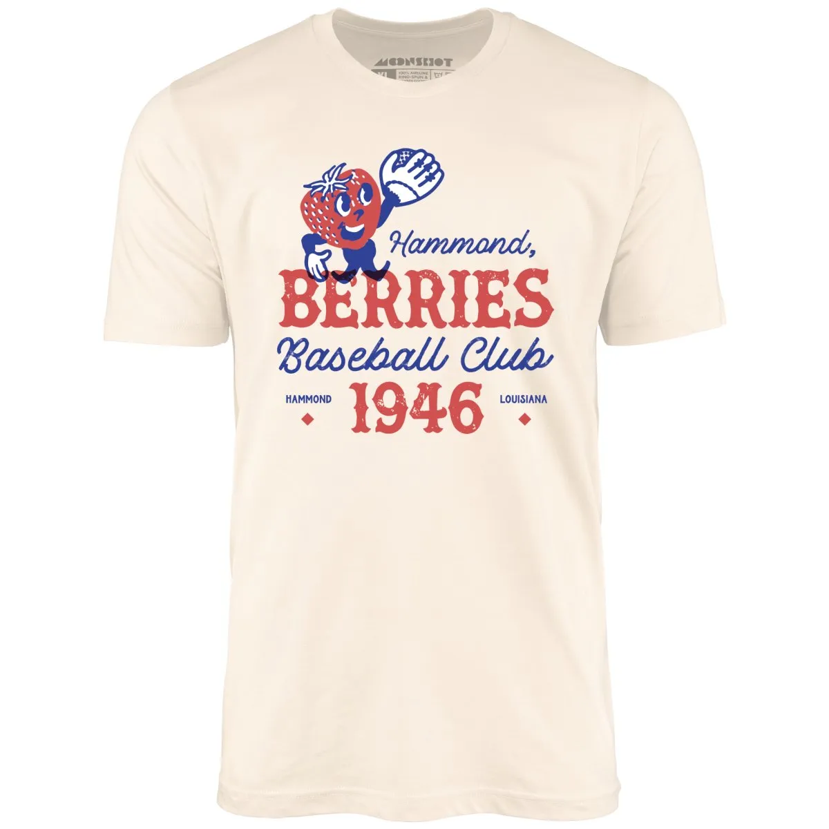 Hammond Berries - Louisiana - Vintage Defunct Baseball Teams - Unisex T-Shirt