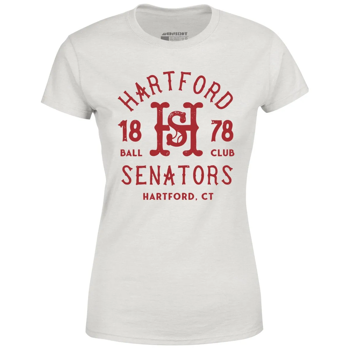 Hartford Senators - Connecticut - Vintage Defunct Baseball Teams - Women's T-Shirt