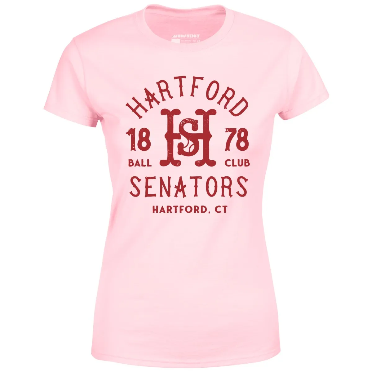 Hartford Senators - Connecticut - Vintage Defunct Baseball Teams - Women's T-Shirt