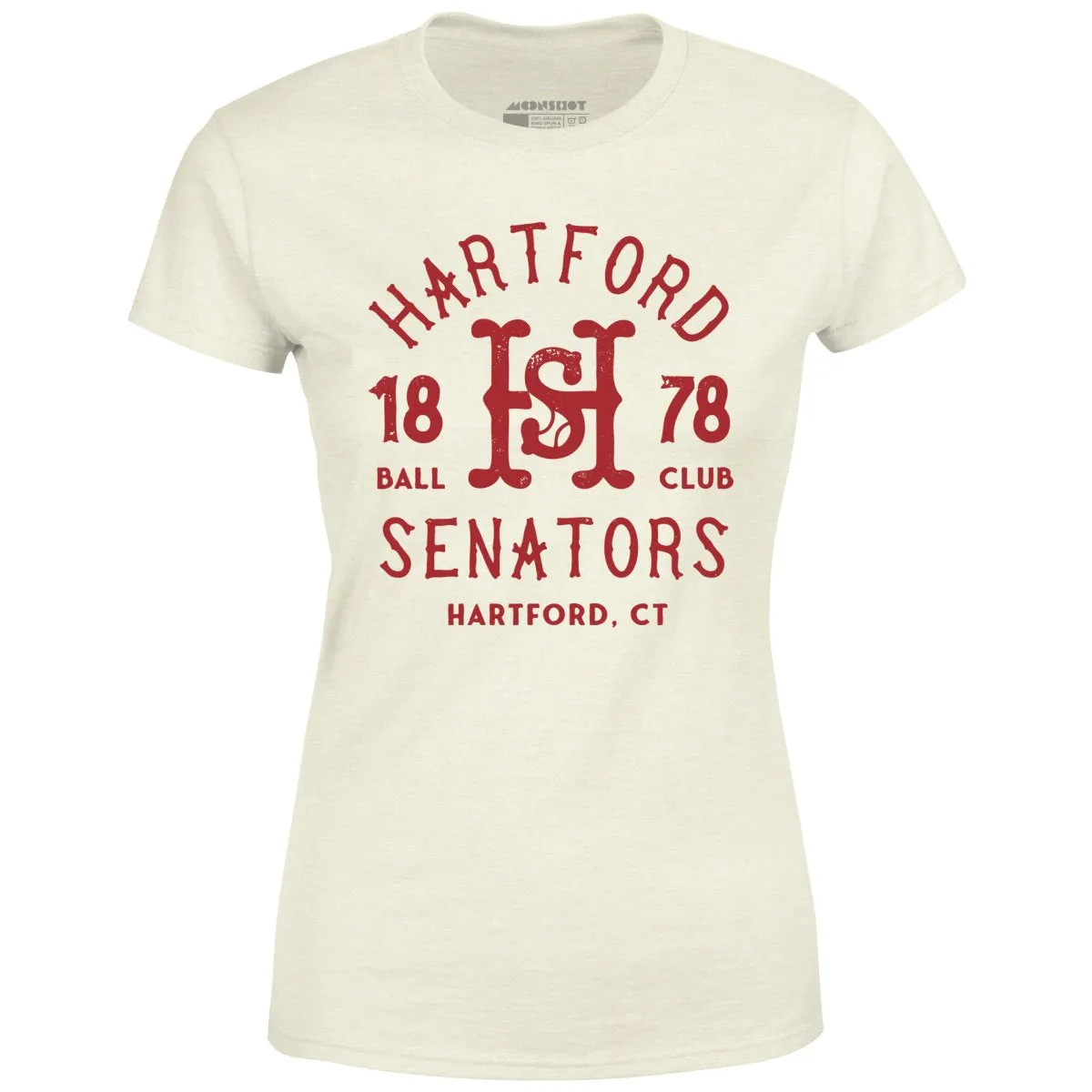 Hartford Senators - Connecticut - Vintage Defunct Baseball Teams - Women's T-Shirt