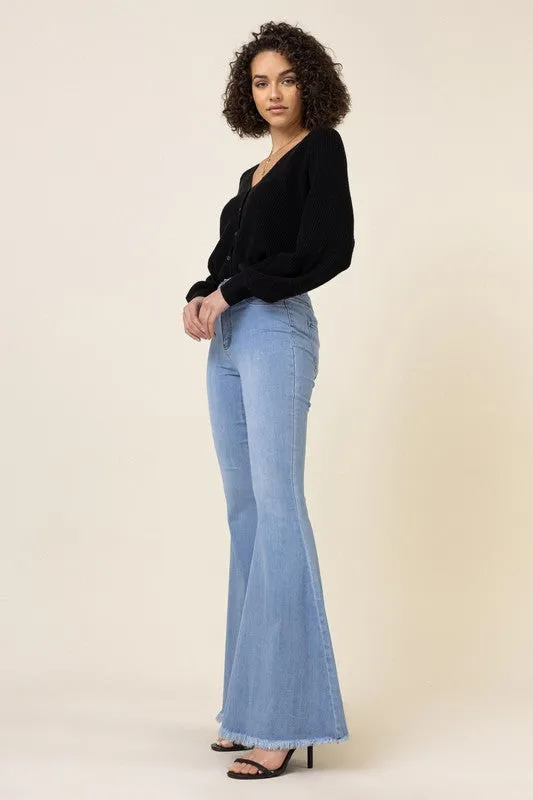 High Waisted Flare Jeans