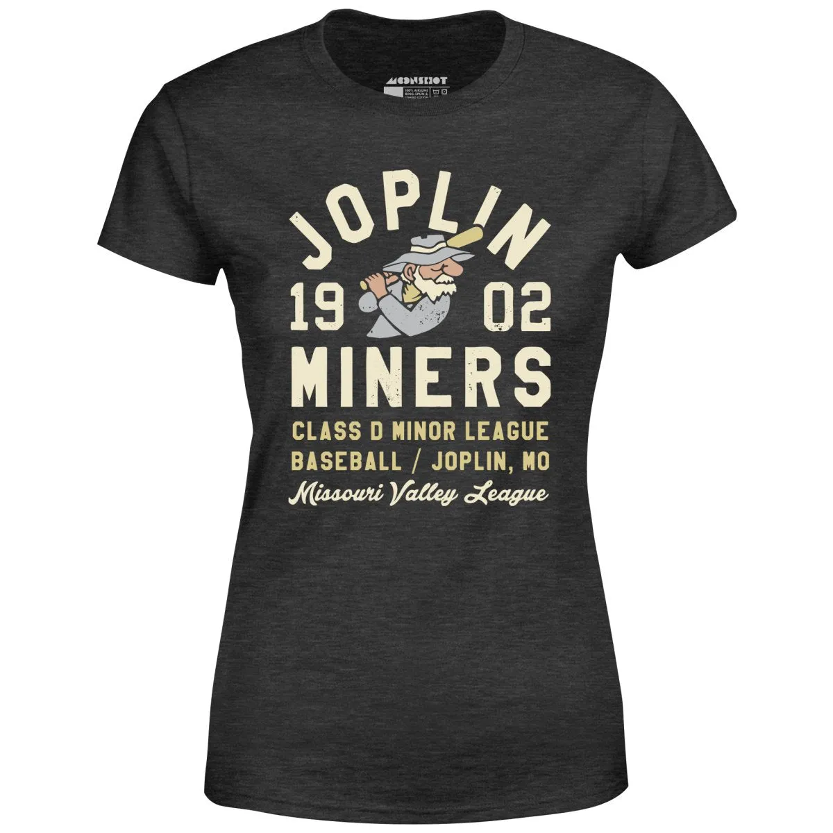 Joplin Miners - Missouri - Vintage Defunct Baseball Teams - Women's T-Shirt