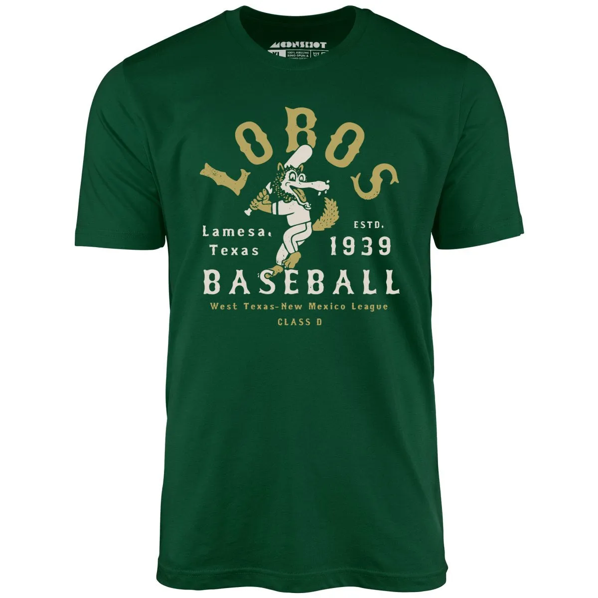 Lamesa Lobos - Texas - Vintage Defunct Baseball Teams - Unisex T-Shirt