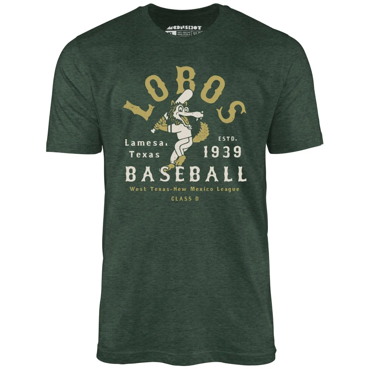 Lamesa Lobos - Texas - Vintage Defunct Baseball Teams - Unisex T-Shirt