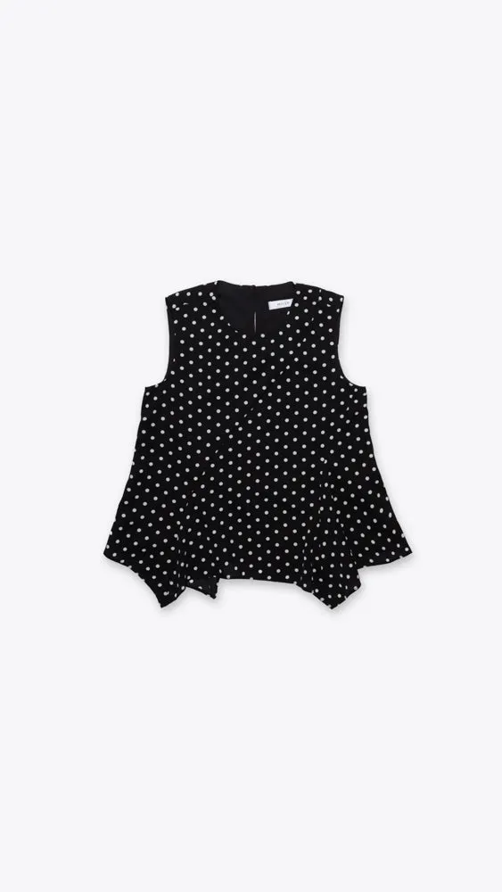 Leslie Polka Dot Top