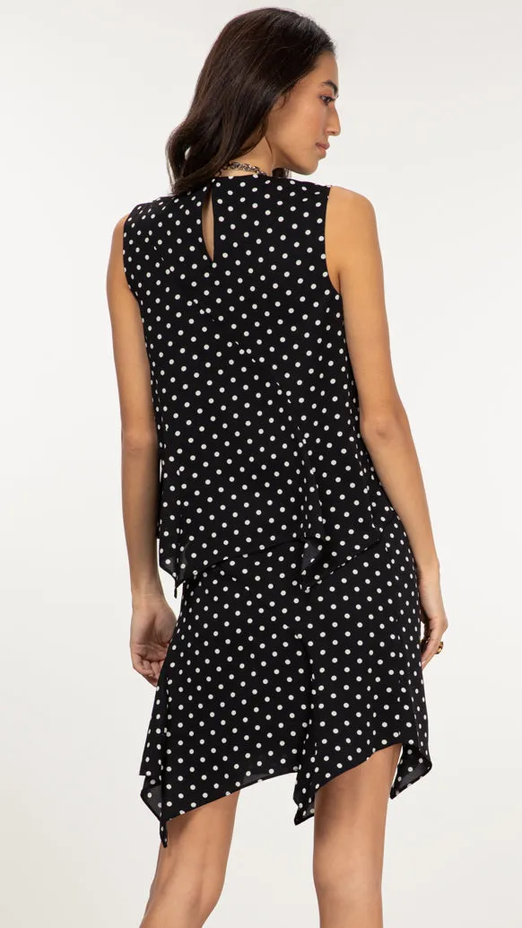 Leslie Polka Dot Top