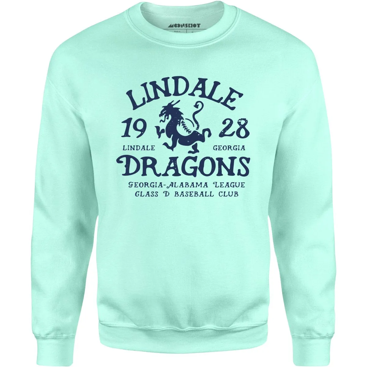 Lindale Dragons - Georgia - Vintage Defunct Baseball Teams - Unisex Sweatshirt