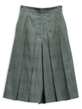 Maje
 Maje Houndstooth Culottes Pants In Grey Polyester