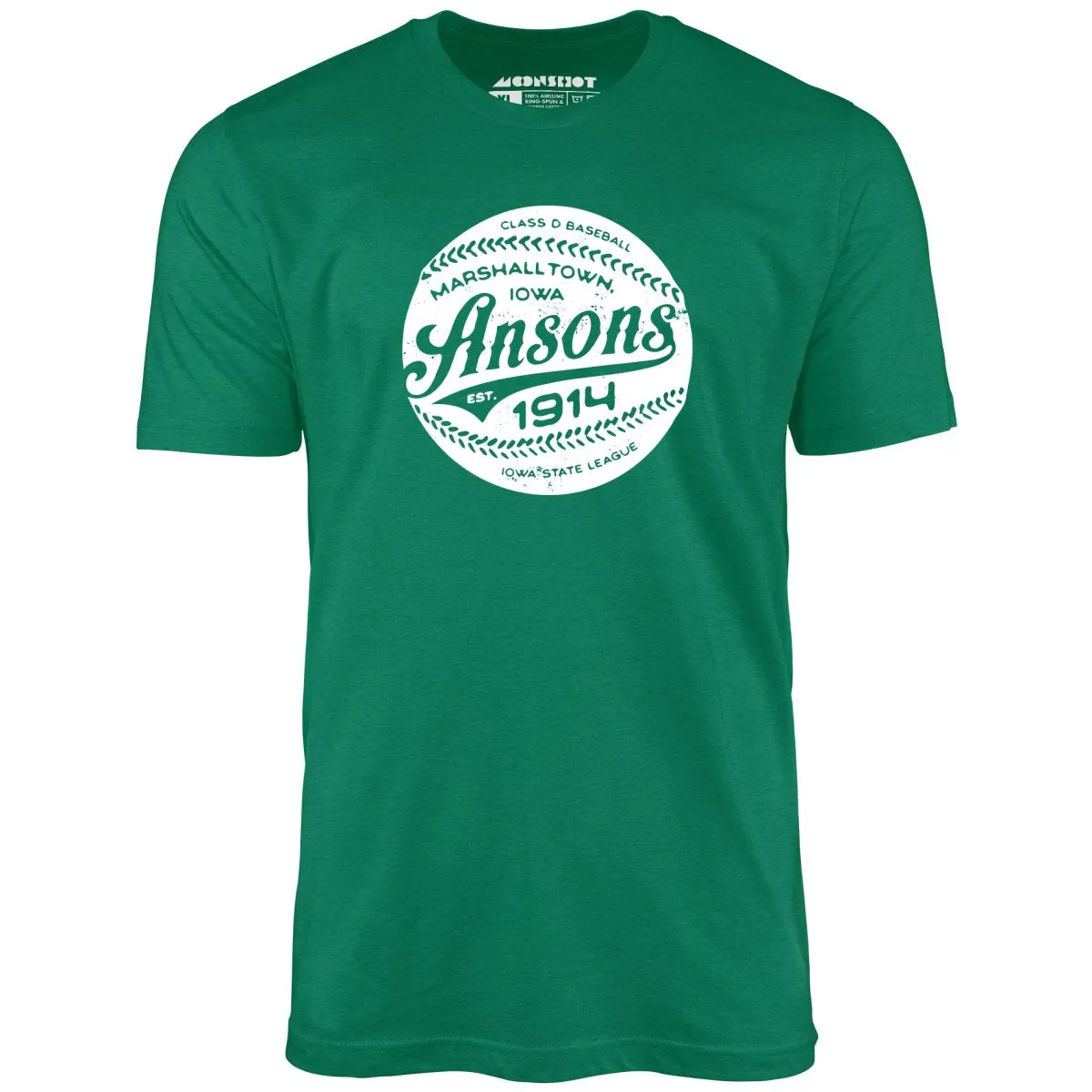 Marshalltown Ansons - Iowa - Vintage Defunct Baseball Teams - Unisex T-Shirt