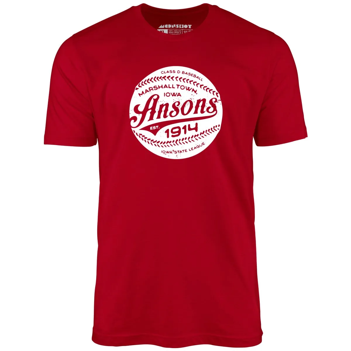 Marshalltown Ansons - Iowa - Vintage Defunct Baseball Teams - Unisex T-Shirt