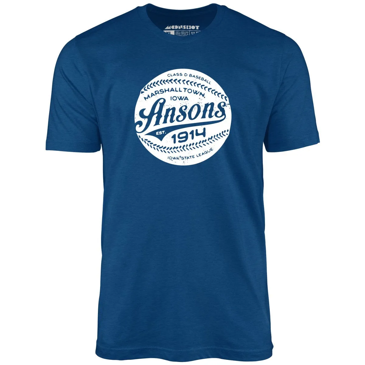 Marshalltown Ansons - Iowa - Vintage Defunct Baseball Teams - Unisex T-Shirt