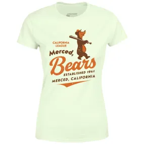 Merced Bears - California - Vintage Defunct Baseball Teams - Women's T-Shirt