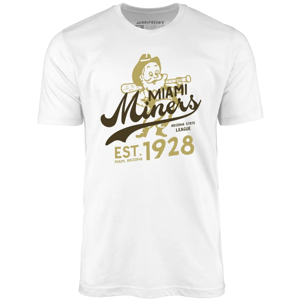 Miami Miners - Arizona - Vintage Defunct Baseball Teams - Unisex T-Shirt