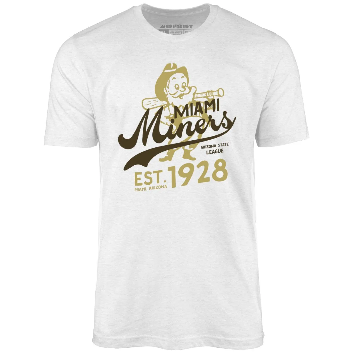 Miami Miners - Arizona - Vintage Defunct Baseball Teams - Unisex T-Shirt