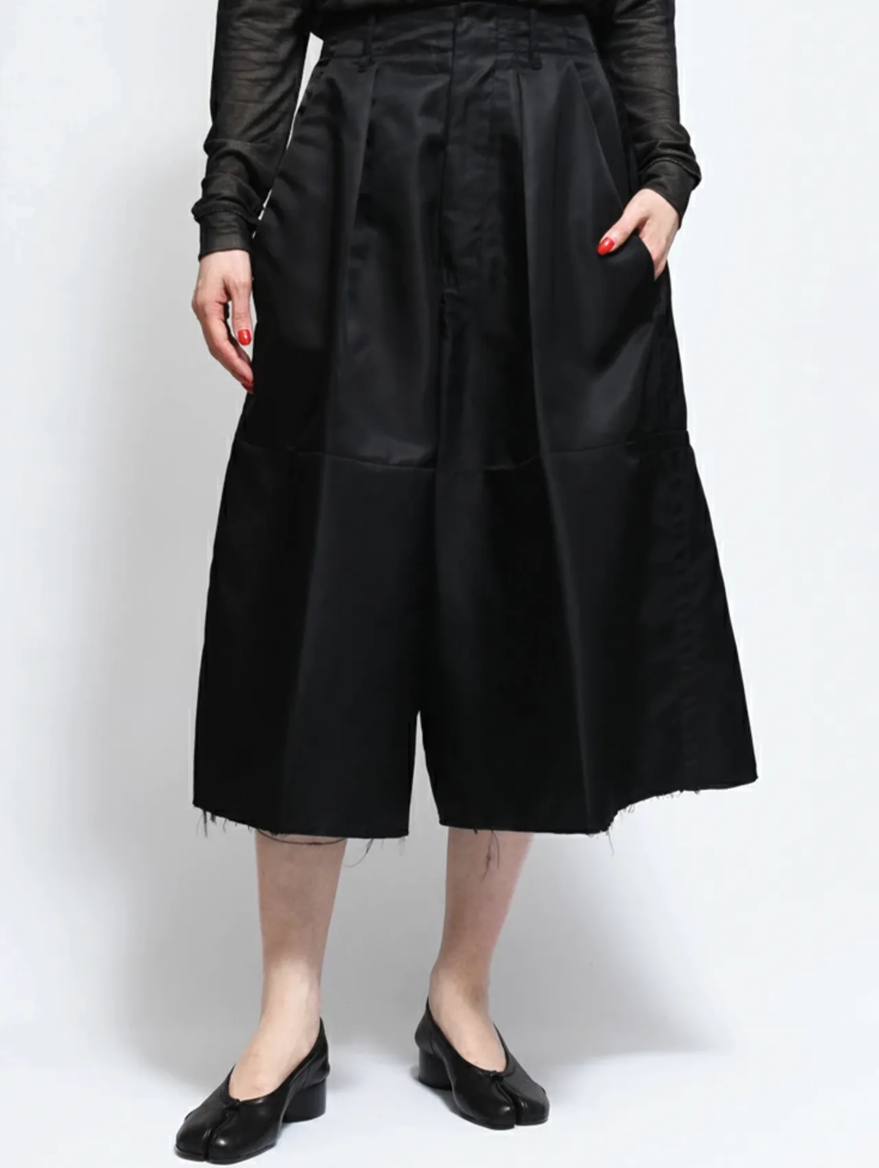 MM6 Black Culottes