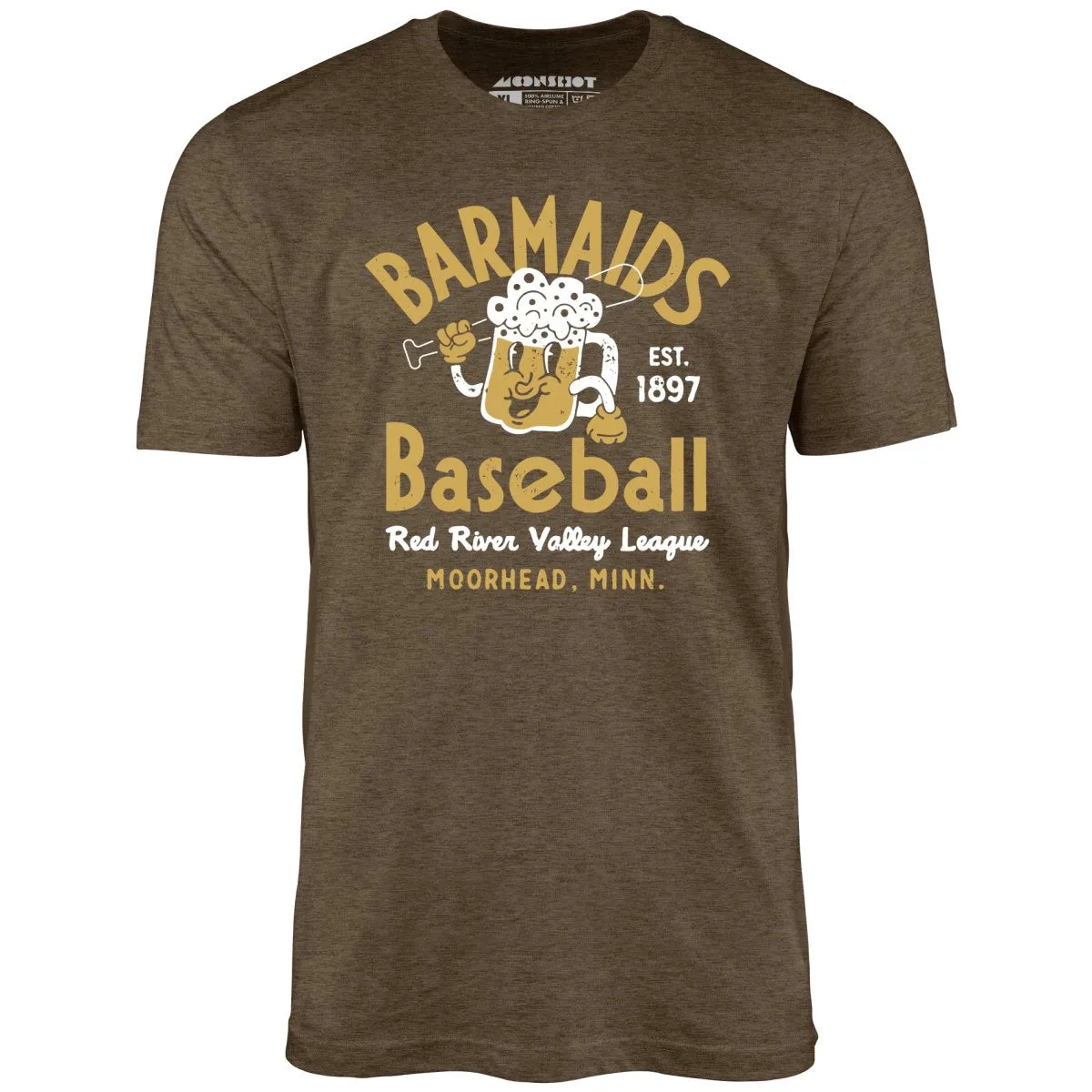 Moorhead Barmaids - Minnesota - Vintage Defunct Baseball Teams - Unisex T-Shirt