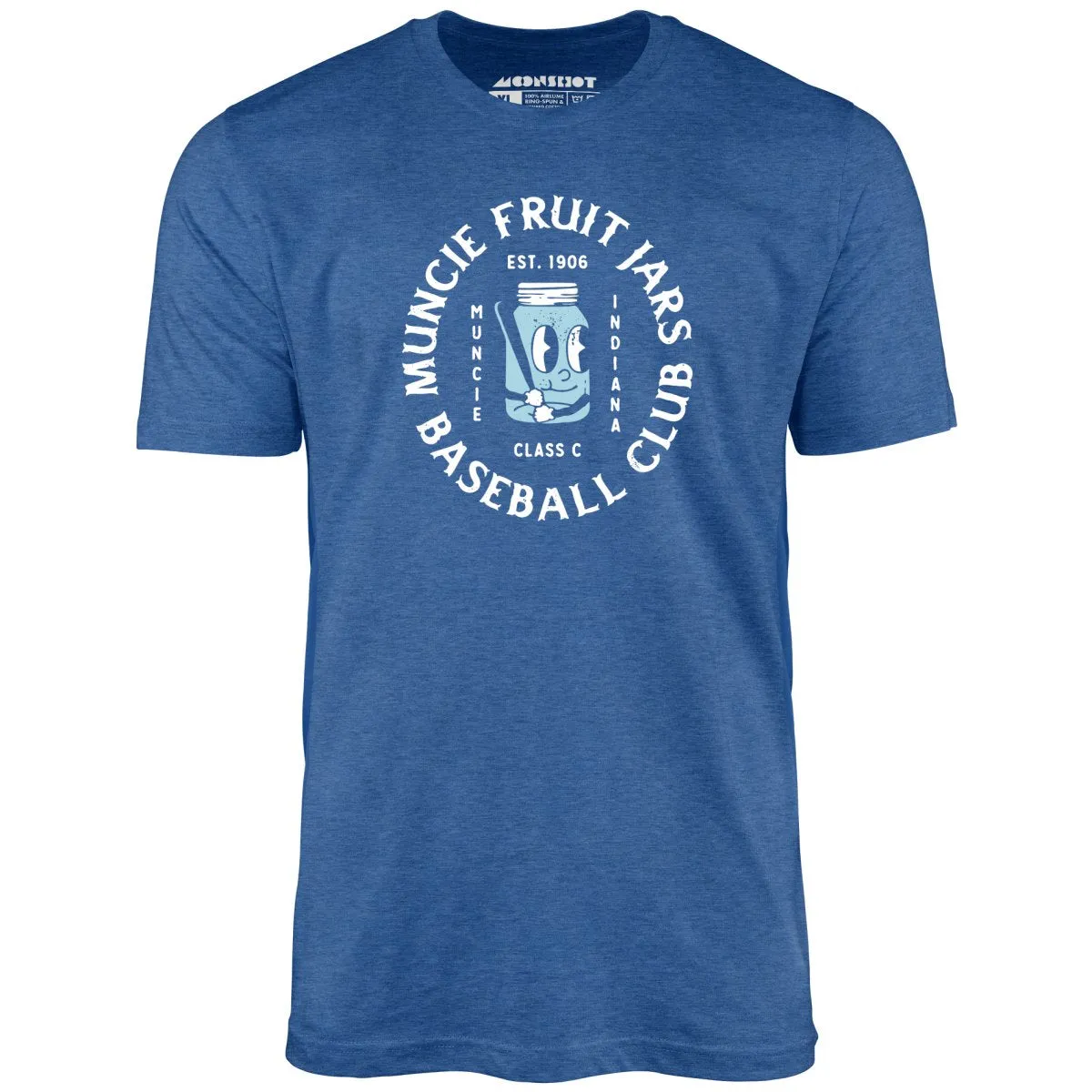 Muncie Fruit Jars - Indiana - Vintage Defunct Baseball Teams - Unisex T-Shirt